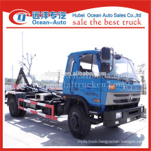 2015 new condition dongFeng electric garbage truck container roller